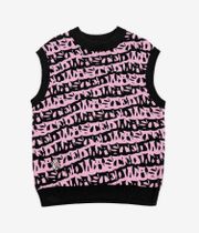 Wasted Paris Allover Method Sweat Smanicato (black sour pink)