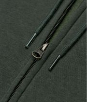 Element Icon Embroidery Zip-Hoodie (deep forest)