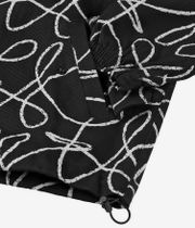 Poetic Collective Boxy Doodle Denim Jacket (black)