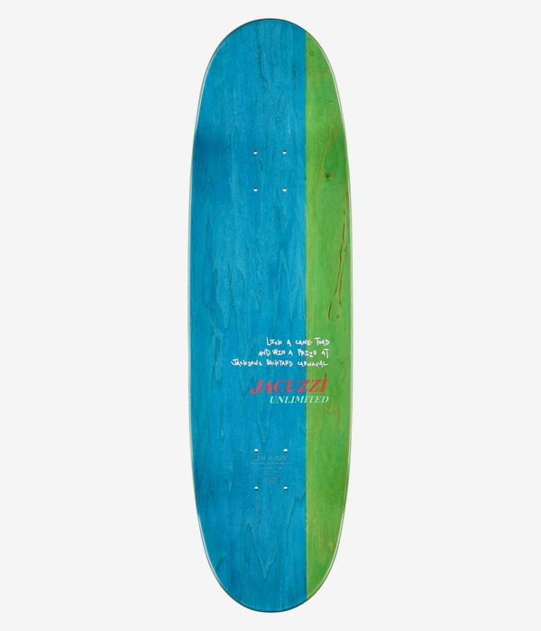 Jacuzzi Pilz Toadadelic 9.125" Skateboard Deck (multi)