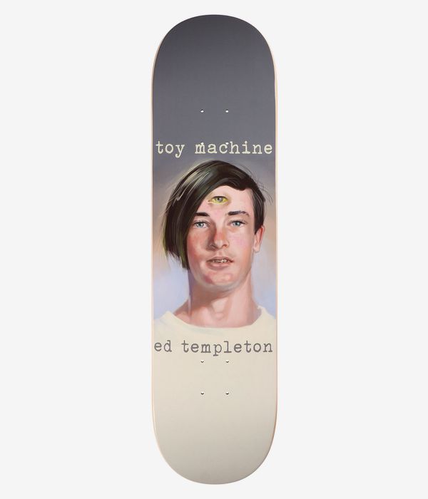 Toy Machine Templeton Portrait 8.25" Tavola da skateboard (grey-white)