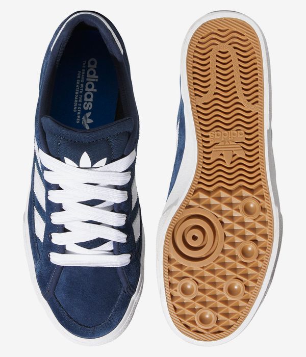 adidas Skateboarding Court TNS Premiere Schuh (navy white gum)