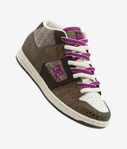 DC Manteca 2 Mid SE Shoes women (dark chocolate plaid)