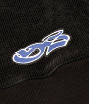 Yardsale Sprayed Waffle Bluza z Kapturem na Zamek (black)