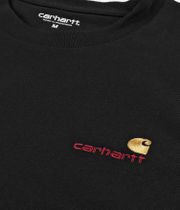 Carhartt WIP American Script Organic T-Shirt (black)
