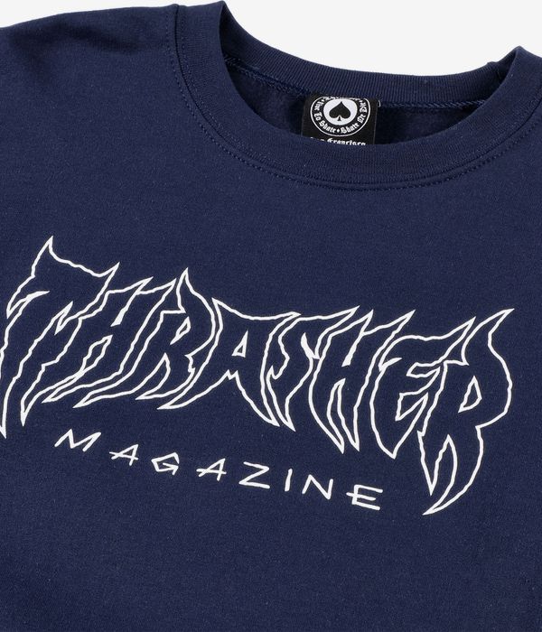 Thrasher Metal Sweater (navy)