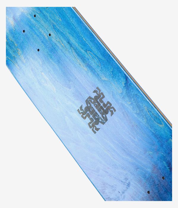 skatedeluxe Horses Twin Tail 8.375" Skateboard Deck (blue pink)