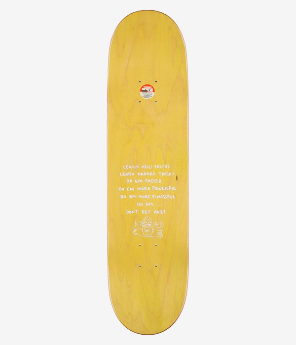 Madness Voices Slick 8.125" Skateboard Deck (blue multi)