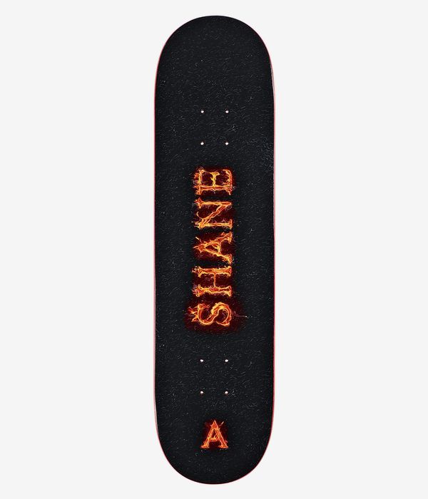 April O'Neill Fire 8" Tavola da skateboard (black orange)