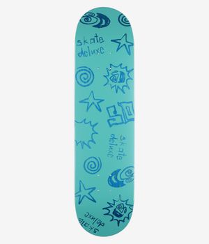 skatedeluxe Tonal Twin Tail 8.125" Planche de skateboard (petrol)