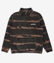 Anuell Kozor Fleece Half Zip Sweater (coffee)