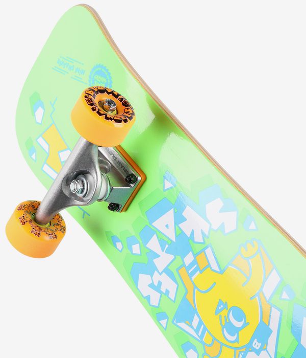 Blast Skates Mini Smasher Shaped Kids 8.5" Komplettboard (green)