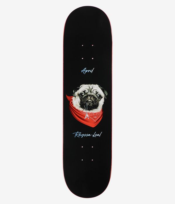 April Leal Slinky 8" Skateboard Deck (black)
