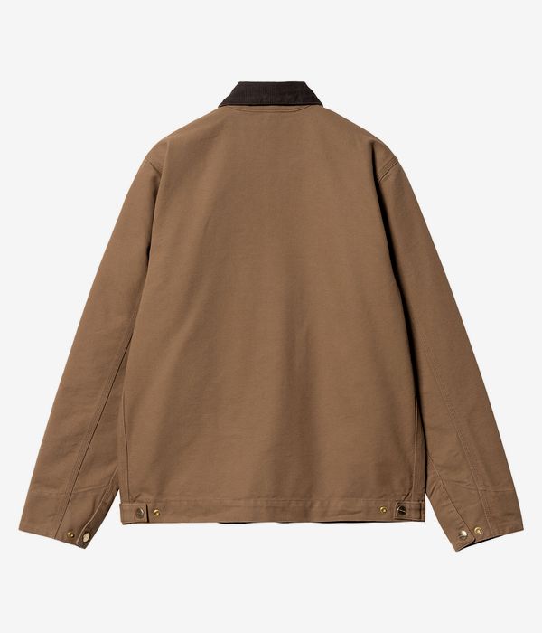 Carhartt WIP Detroit Organic Dearborn Jacke (hamilton brown tobacco rinsed)
