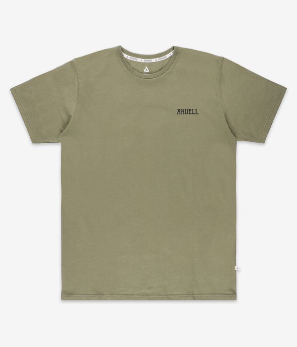 Anuell Yonder Organic Camiseta (olive)