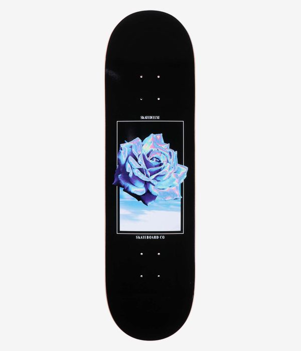 skatedeluxe Rose 8.625" Skateboard Deck (black)