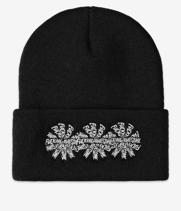 Fucking Awesome 3 Spiral Cuff Muts (black)