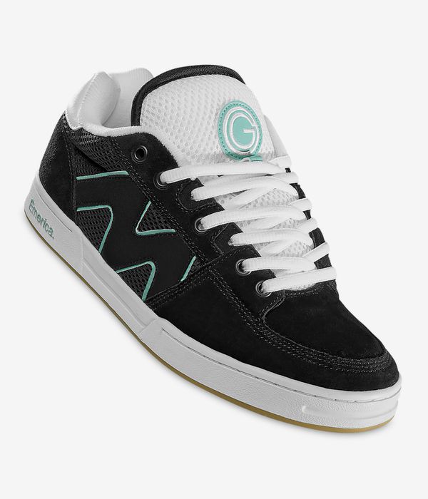 Emerica OG-1 Shoes (black white green)