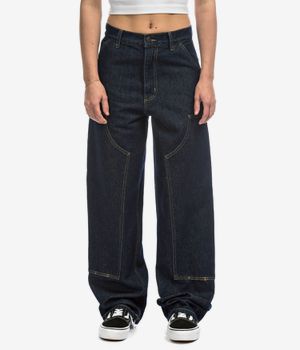 Carhartt WIP W' Brandon Double Knee Pant Smith Jeans women (blue rinsed)
