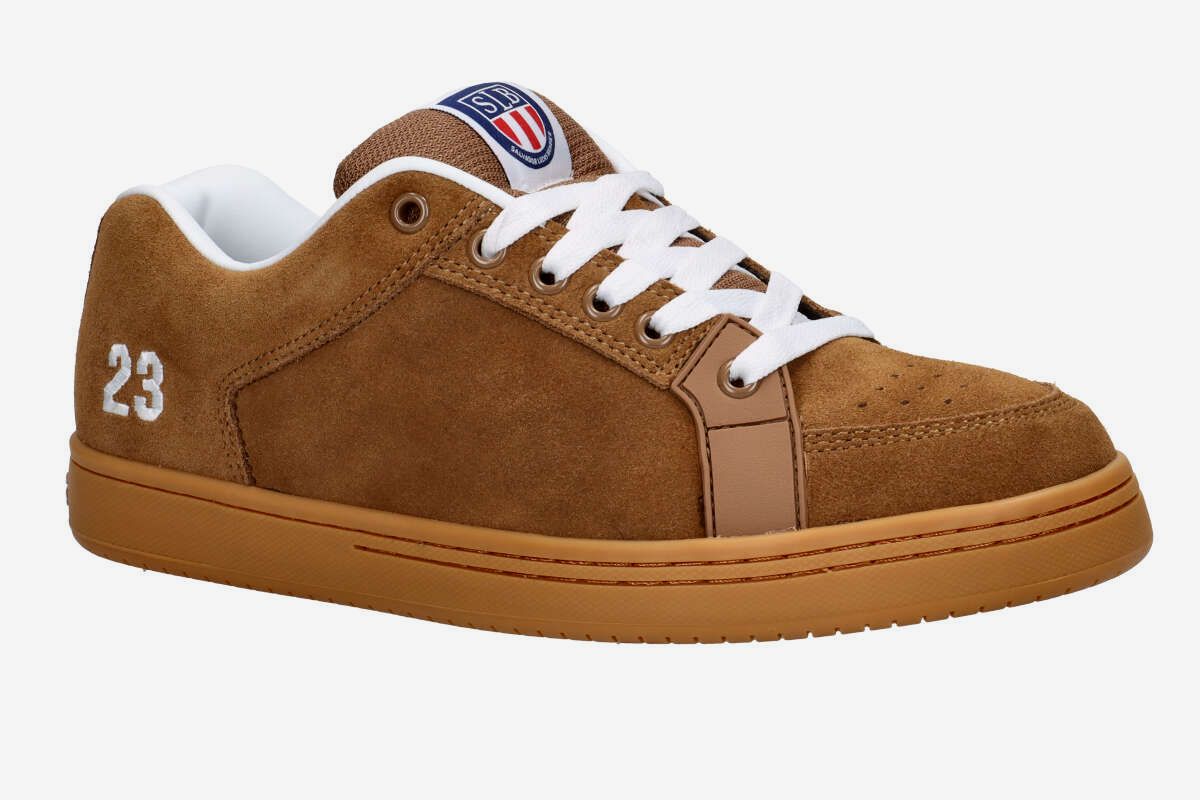 Etnies Sal-23 Shoes (brown gum suede)
