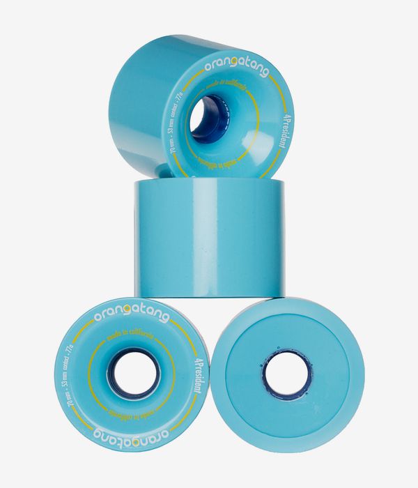 Orangatang 4President Kółka (blue) 70mm 77A czteropak