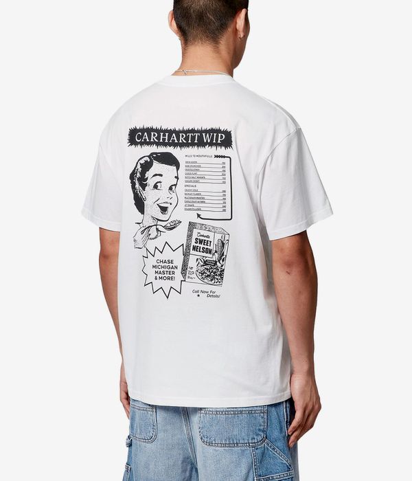 Carhartt WIP Catalogue Organic T-Shirt (white black)
