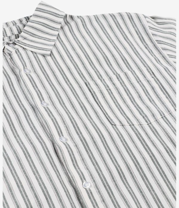 Former Reynolds Striped Shirt (bone green)