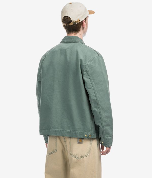 Carhartt WIP Detroit Organic Dearborn Jacket (silver pine stone canvas)