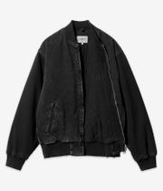 Carhartt WIP Paxon Bomber Organic Maitland Jacket (black black stone washed)