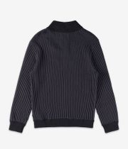 Iriedaily La Flag 1/4-Zip Felpa (black anthracite)