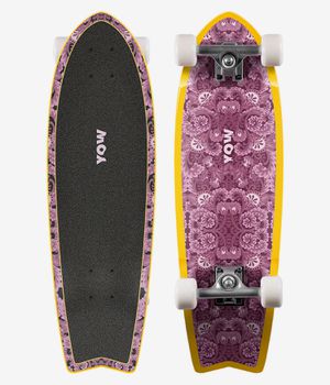 YOW Pinfish 28" (71,1cm) Surfskate Cruiser (purple)