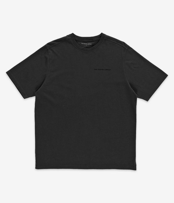 Pop Trading Company Logo T-Shirt (anthracite black)