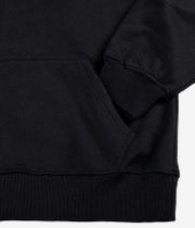 rave Plastik Hoodie (black)