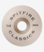 Spitfire Classic Wheels (white) 54mm 99A 4 Pack