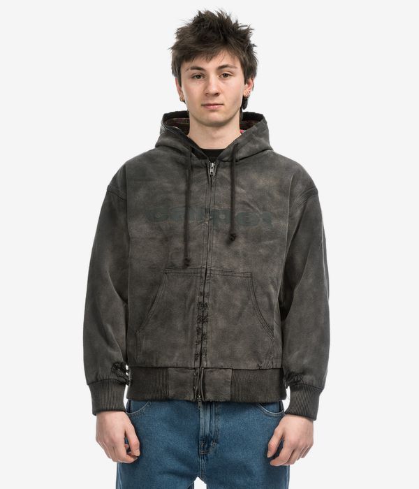 Carpet Company Beat Up Denim Jacke (black)