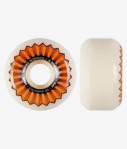 Bones X Formula V5 Wheels (white orange) 54 mm 95A 4 Pack