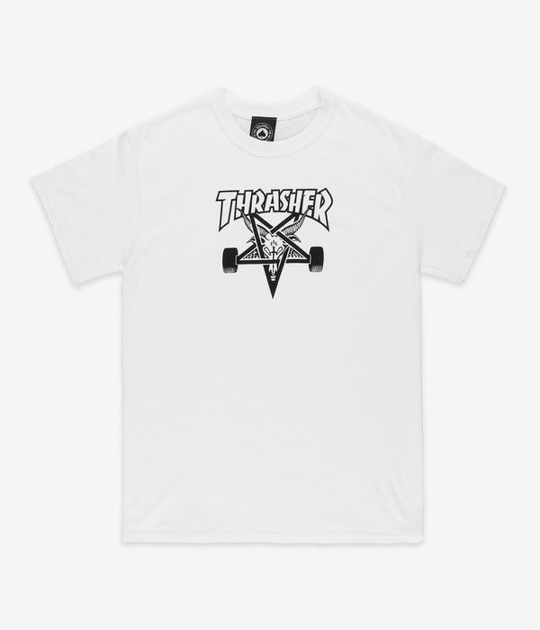 Thrasher Skate-Goat Camiseta (white)