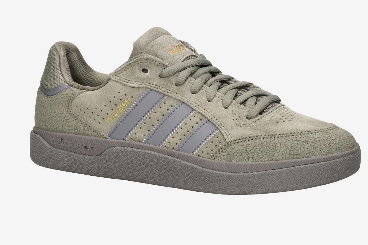 Shop adidas Skateboarding Tyshawn Low Shoes silver pebble grey three gold online skatedeluxe