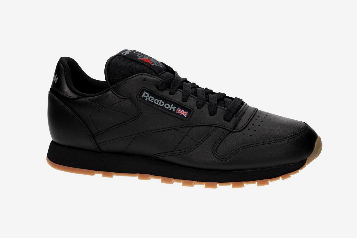 Reebok Classic Leather Schoen (black gum)