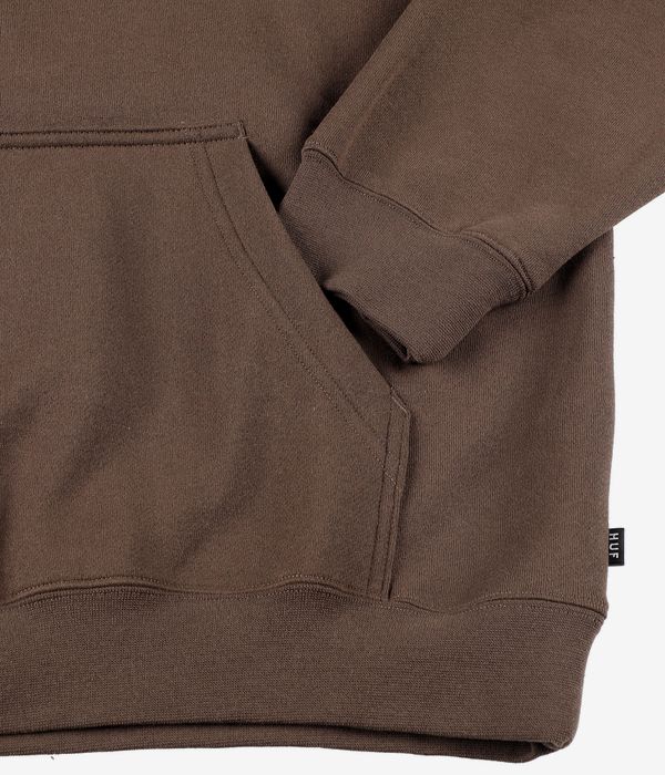HUF 89 Box Logo Hoodie (chocolate)