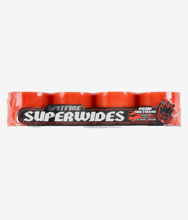 Spitfire Superwides Roues (orange) 58 mm 80A 4 Pack