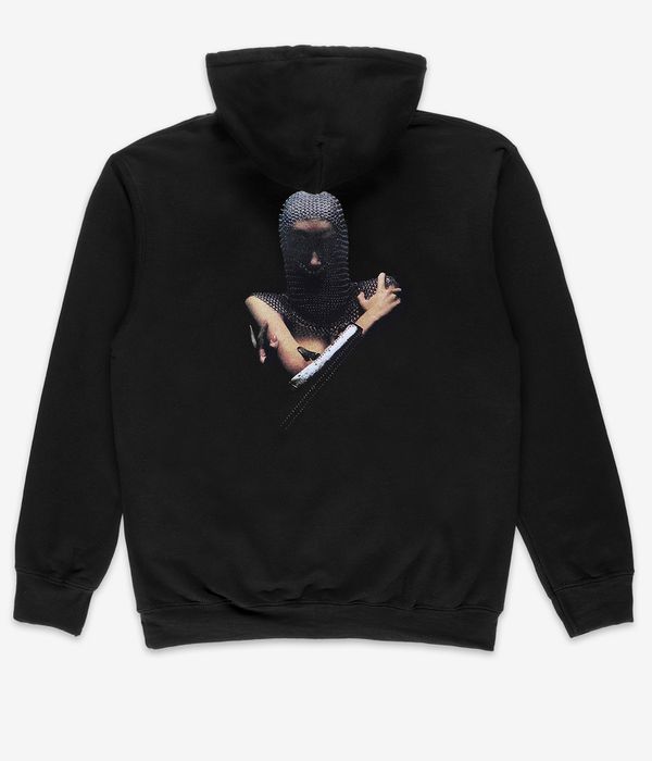 HOCKEY Back Crack Hoodie (black)
