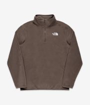 The North Face 100 Glacier 1/4-Zip Sweatshirt (smokey brown)