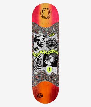 Madness Outcast Slick 8.625" Planche de skateboard (orange multi)