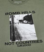 GX1000 Bomb Hills Not Countries T-Shirt (military green)