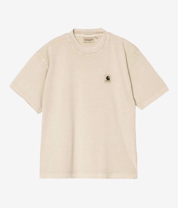 Carhartt WIP W' Nelson Organic T-Shirt women (fleur de sel garment dyed)