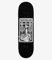 skatedeluxe Hybride 8.625" Skateboard Deck (black white)