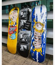 Polar Laurent Accordion Dog 8.375" Planche de skateboard (multi)