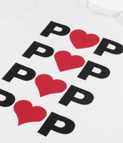 Pop Trading Company Hearts T-Shirt (white)