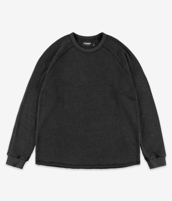 Former AG Acid Waffle Longsleeve (acid black)